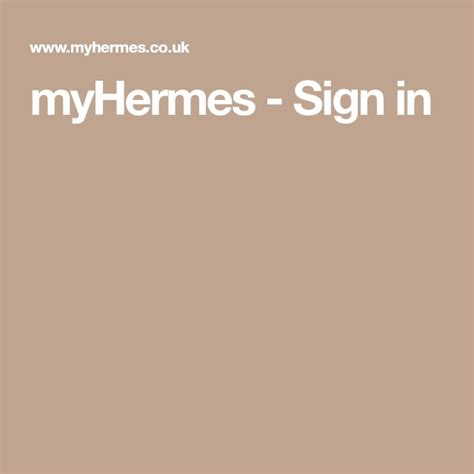 myhermes sign in uk.